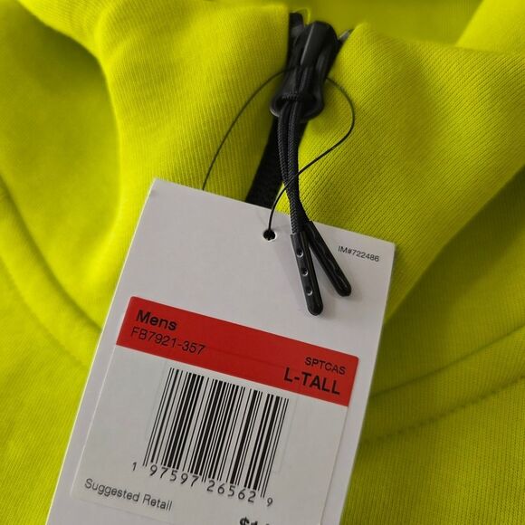 Nike Tech Fleece Windrunner Hoodie Obsidian Green Black Men's Large Tall New NSW - Picture 11 of 13